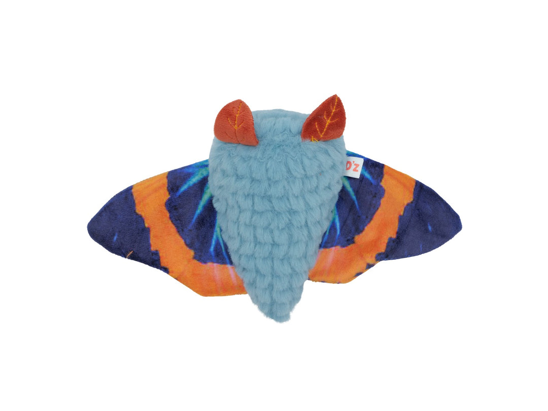 BUD'Z Jouet Chien Papillon de Nuit 28cm Bleu