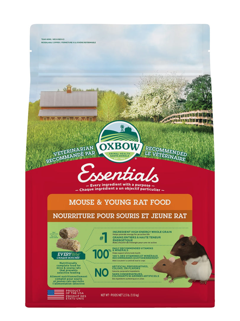 OXBOW Nourriture Souris & Jeune Rat 2.5lb