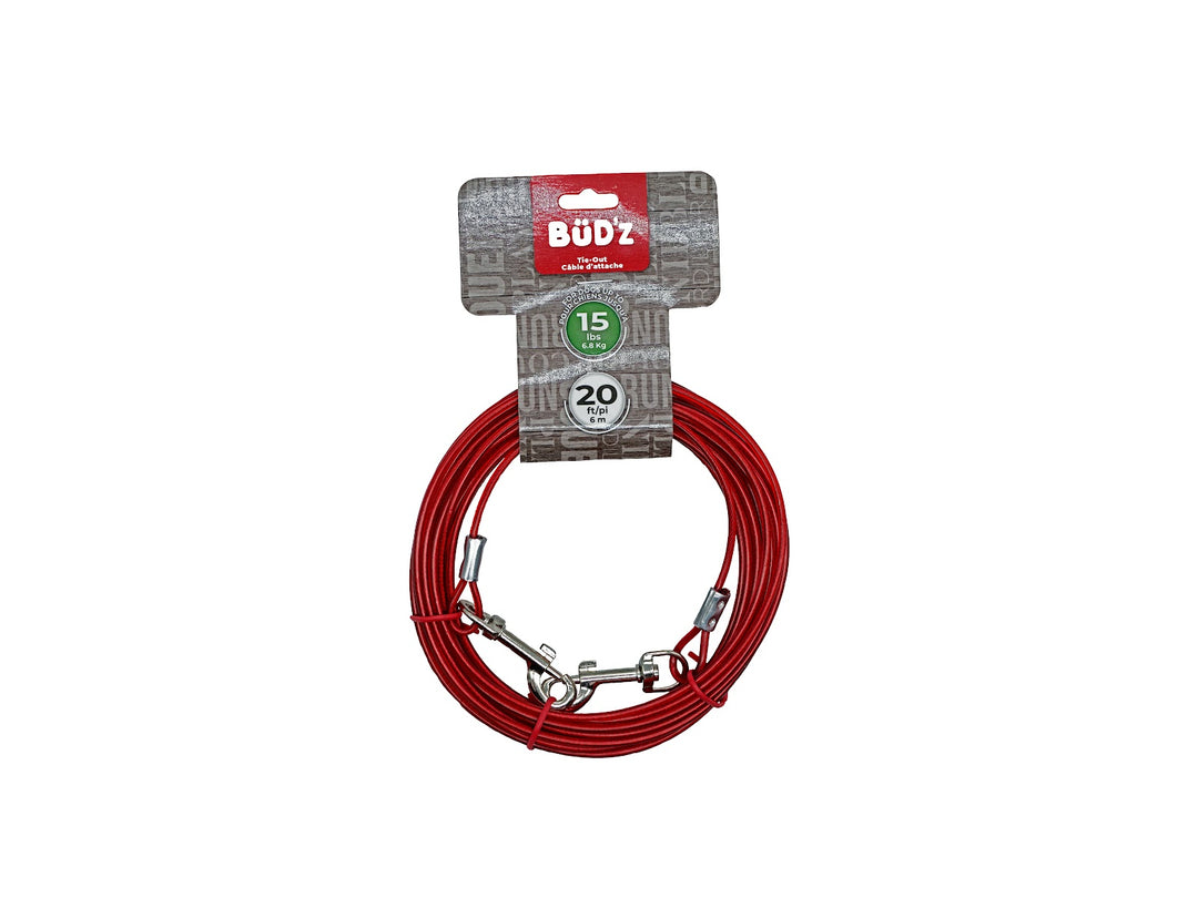 BUD'Z Câble Attache 20' < 15lb