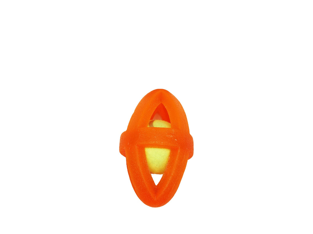 BUD'Z Jouet Chien Balle de Tennis Orange