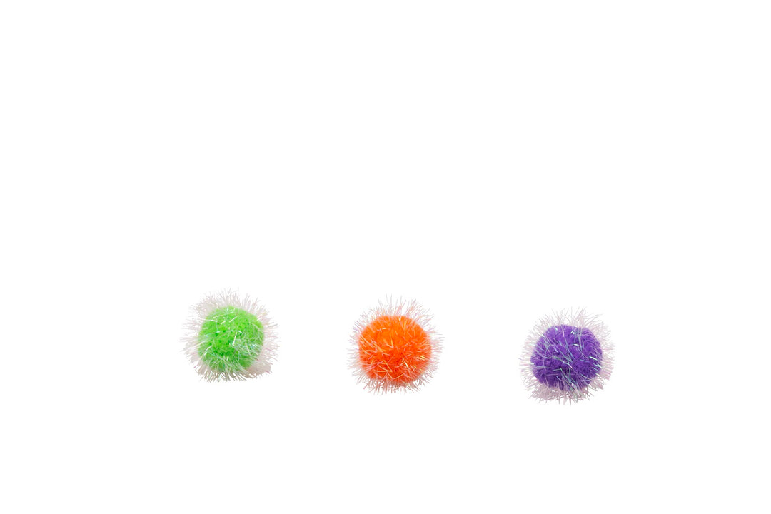 BUD'Z Jouet Chat Balles Pompons Colorées