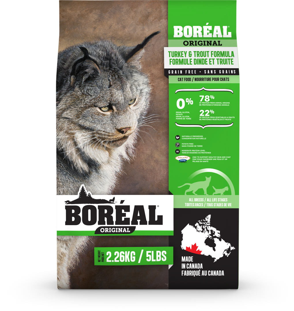 BOREAL ORIGINAL Chat Dinde & Truite SG 5.44kg
