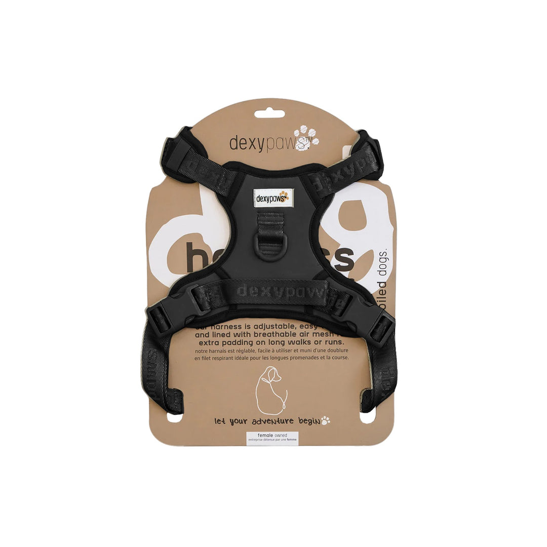 DEXYPAWS Harnais Imperméable Espresso L