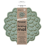 Voir l’image dans la galerie, DEXYPAWS Tapis Léchange Forme de Fleur Vert Sauge
