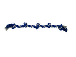 Voir l’image dans la galerie, BUD&#39;Z Jouet Chien Corde 5 Nœuds 35.5&quot; Gris &amp; Bleu
