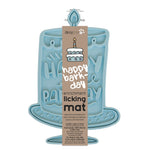 Voir l’image dans la galerie, DEXYPAWS Tapis Léchange Forme de Gâteau de Fête Bleu
