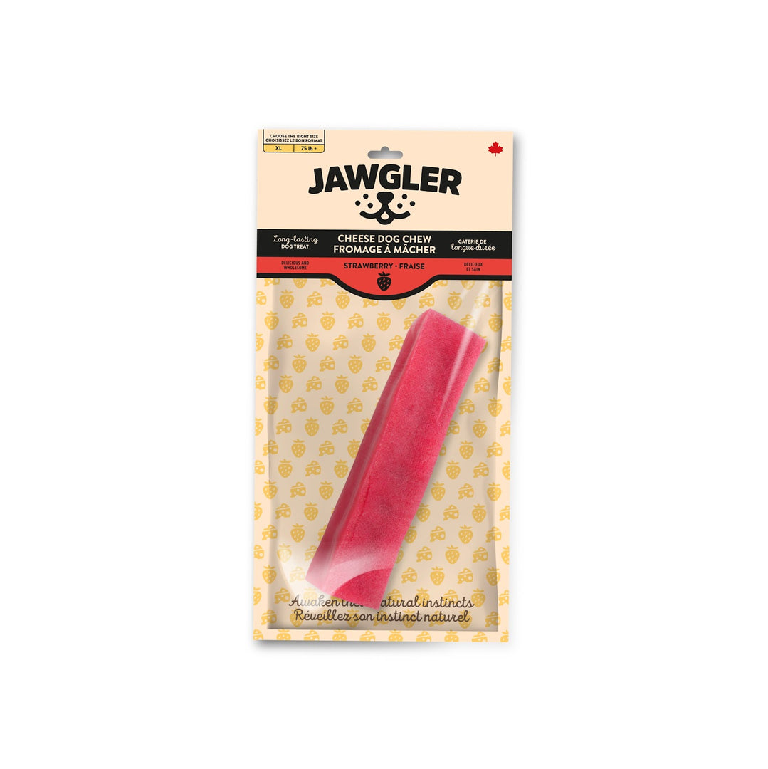 JAWGLER Gâteries Chien Fromage Fraises 130g