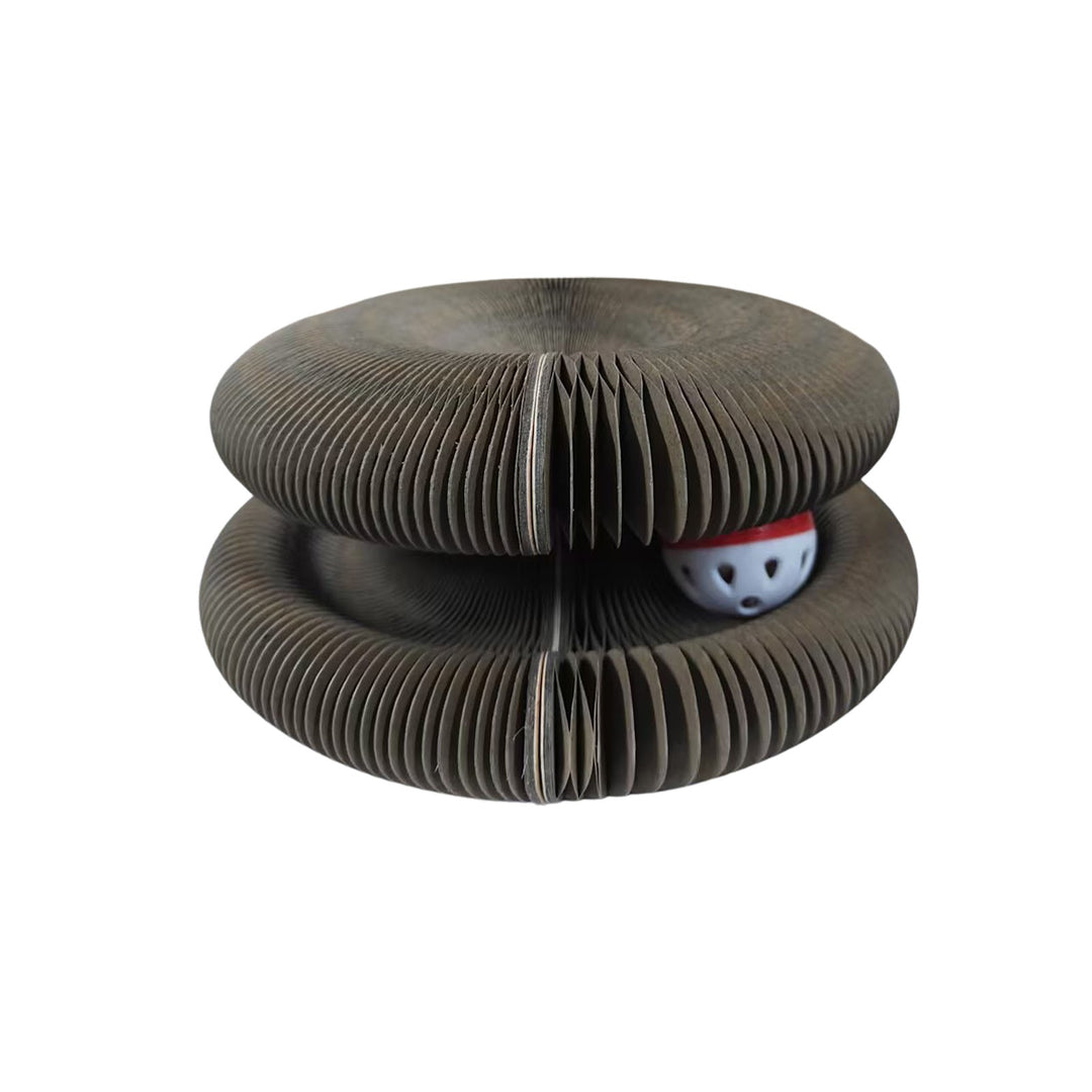 BUD'Z Jouet Chat Jeu Cartonné avec Balle 23cm