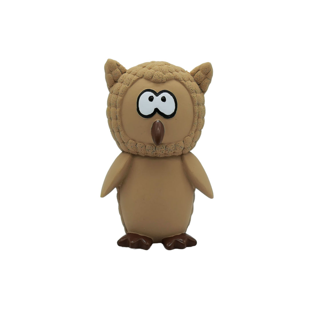 BUD'Z Jouet Chien Hibou Squeaker 5"