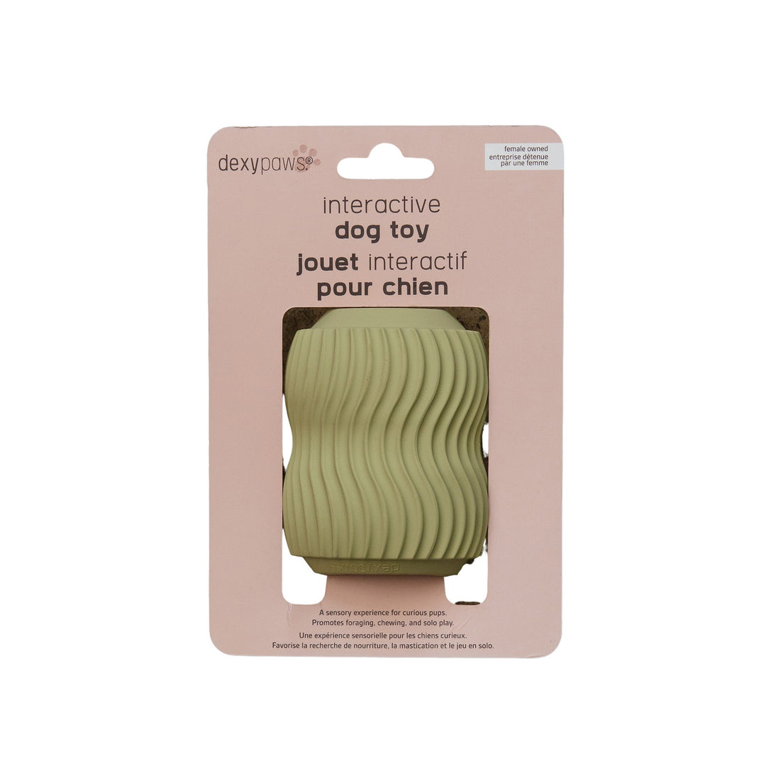 DEXYPAWS Jouet Chien Ultra Robuste Vert Sauge