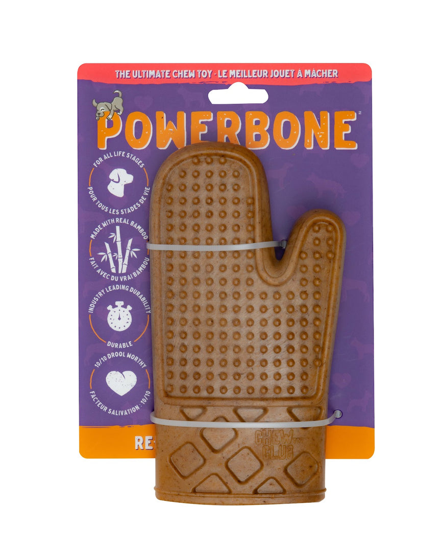 POWERBONE Jouet Chien Mitaire de Four 7"