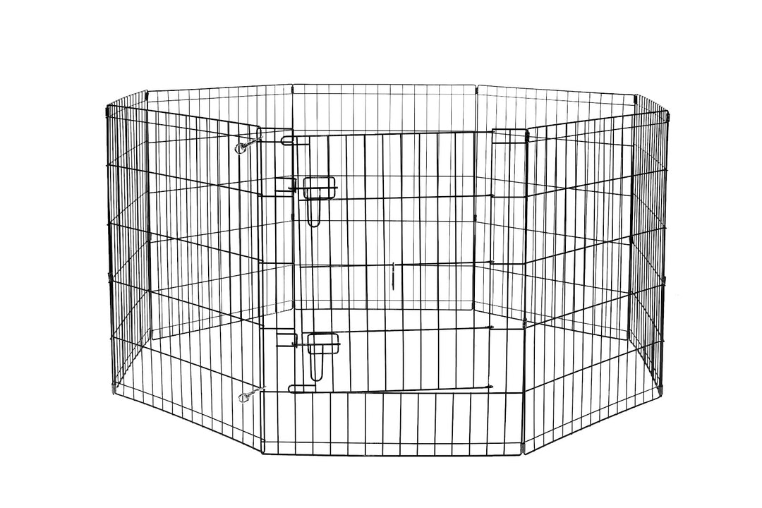BUD'Z Enclos de 8 Sections/Porte 24x36"