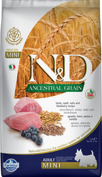 Voir l’image dans la galerie, N&amp;D GRAINS ANCESTRAUX Chien PR Agneau &amp; Myrtille 2.5kg
