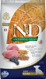 Voir l’image dans la galerie, N&amp;D GRAINS ANCESTRAUX Chiot PR Agneau &amp; Myrtille 2.5kg
