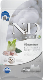 Voir l’image dans la galerie, N&amp;D WHITE Chien PR Bar, Spiruline &amp; Fenouil SG 2kg
