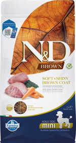Voir l’image dans la galerie, N&amp;D BROWN Chien PR Agneau, Spiruline &amp; Carotte SG 2kg
