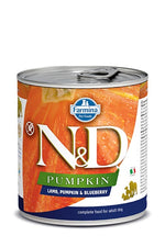 Voir l’image dans la galerie, N&amp;D CITROUILLE Chien Agneau 285g
