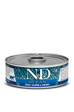 Voir l’image dans la galerie, N&amp;D OCÉAN Chat Truite, Saumon &amp; Crevette SG 70g
