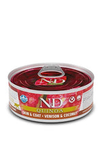 Voir l’image dans la galerie, N&amp;D QUINOA Chat Peau &amp; Pelage Venaison et Noix Coco SG 80g
