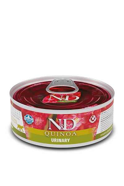N&D QUINOA Chat Urinaire Canard SG 80g