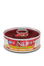 Voir l’image dans la galerie, N&amp;D QUINOA Chat Peau &amp; Pelage Hareng et Noix Coco SG 80g
