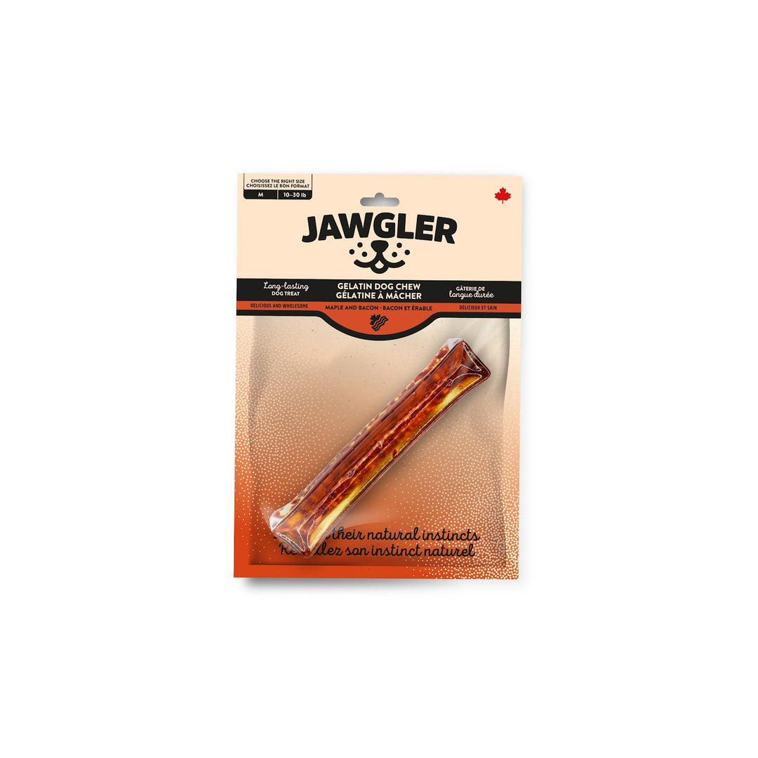 JAWGLER Gâteries Chien Gélatine Bacon & Érable M