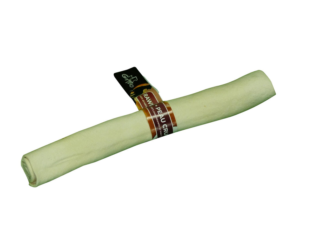 GABO Gâteries Chien Rouleau Blanc 10"x25-35mm Moyen