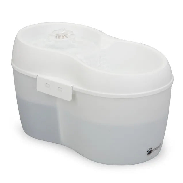 H2O Abreuvoir Fontaine Chat 2L Blanc