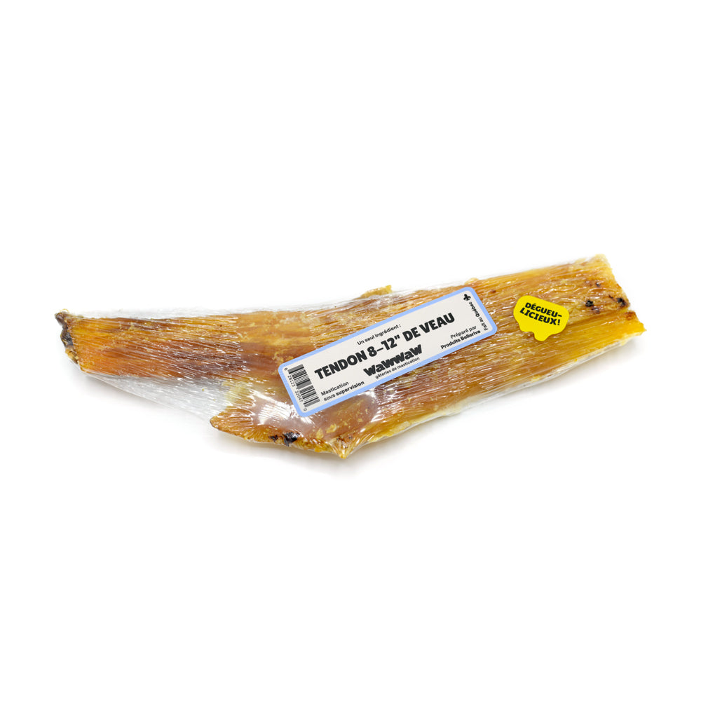 WAWWAW Gâteries Chien Tendon de Veau 8-12"