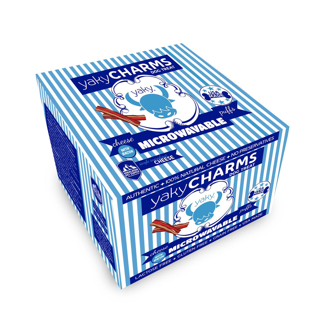 HIMALAYAN YAKY CHARMS Gâteries Chien Fromage & Bacon 42g