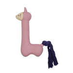 Voir l’image dans la galerie, BUD&#39;Z Jouet Chien Lama Rose à Queue Mauve Squeaker 7&quot;
