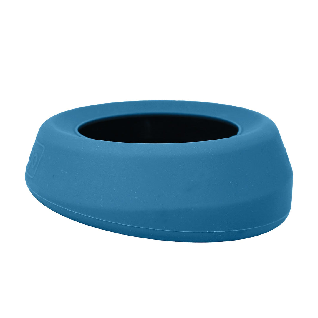 KURGO Bol à Eau en Silicone Voiture 24oz Bleu