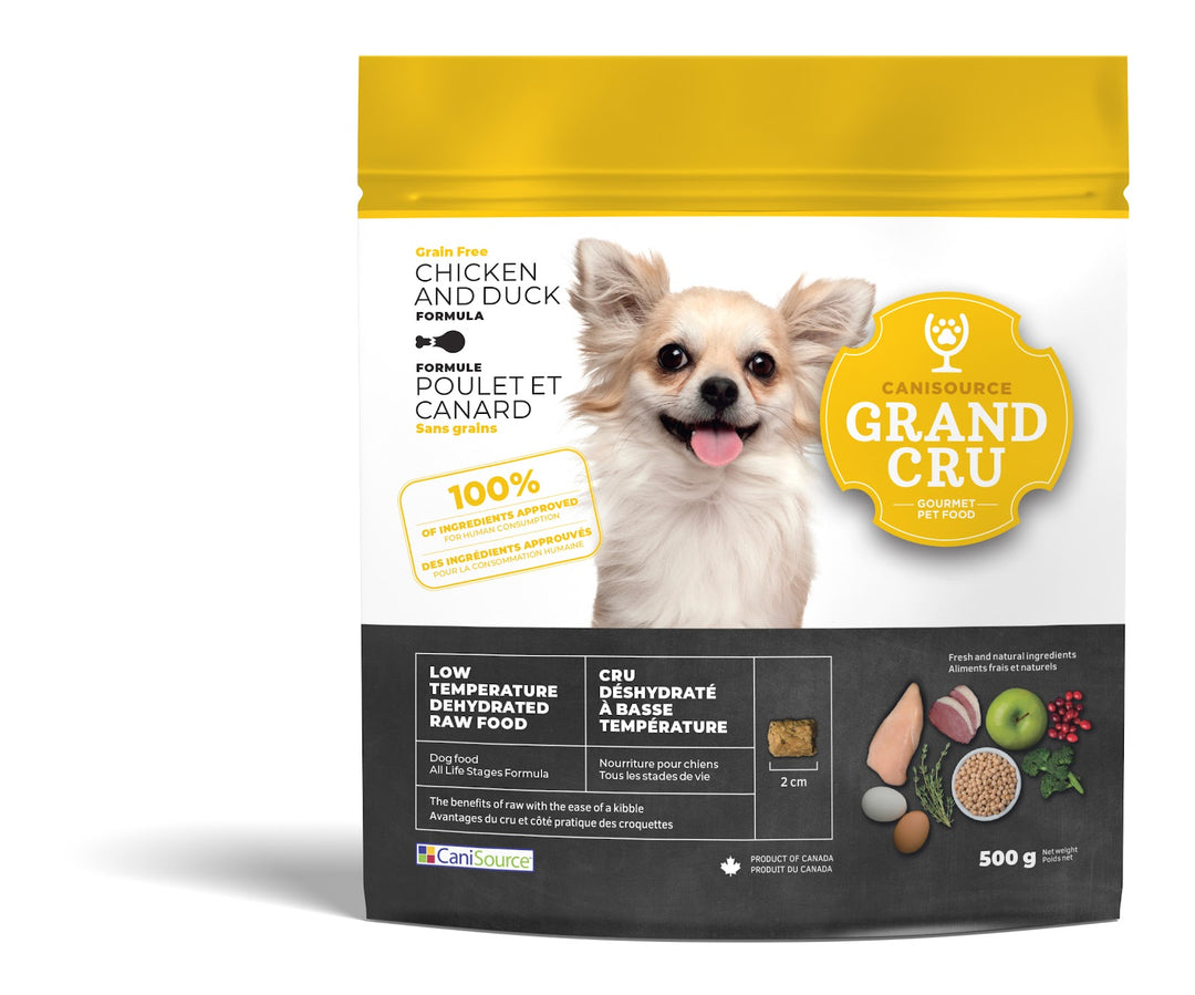 CANISOURCE GRAND CRU Chien Poulet & Canard SG 500g