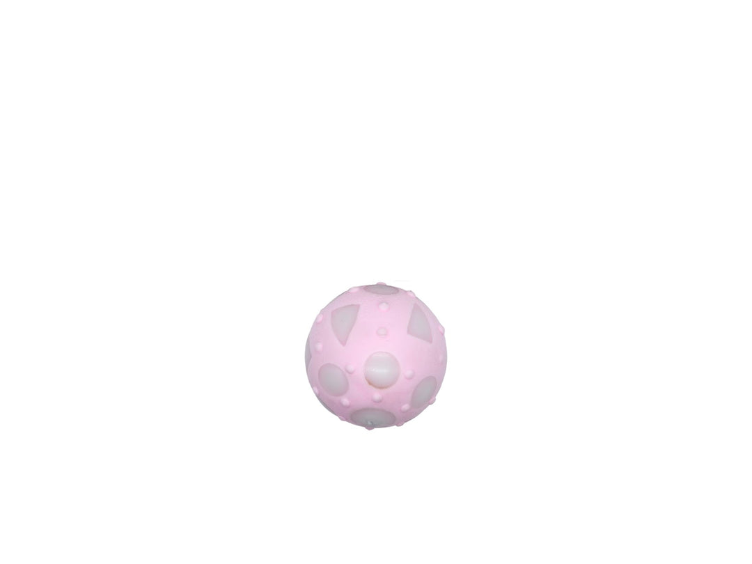 BUD'Z Jouet Chien Balle Pleine Rose L