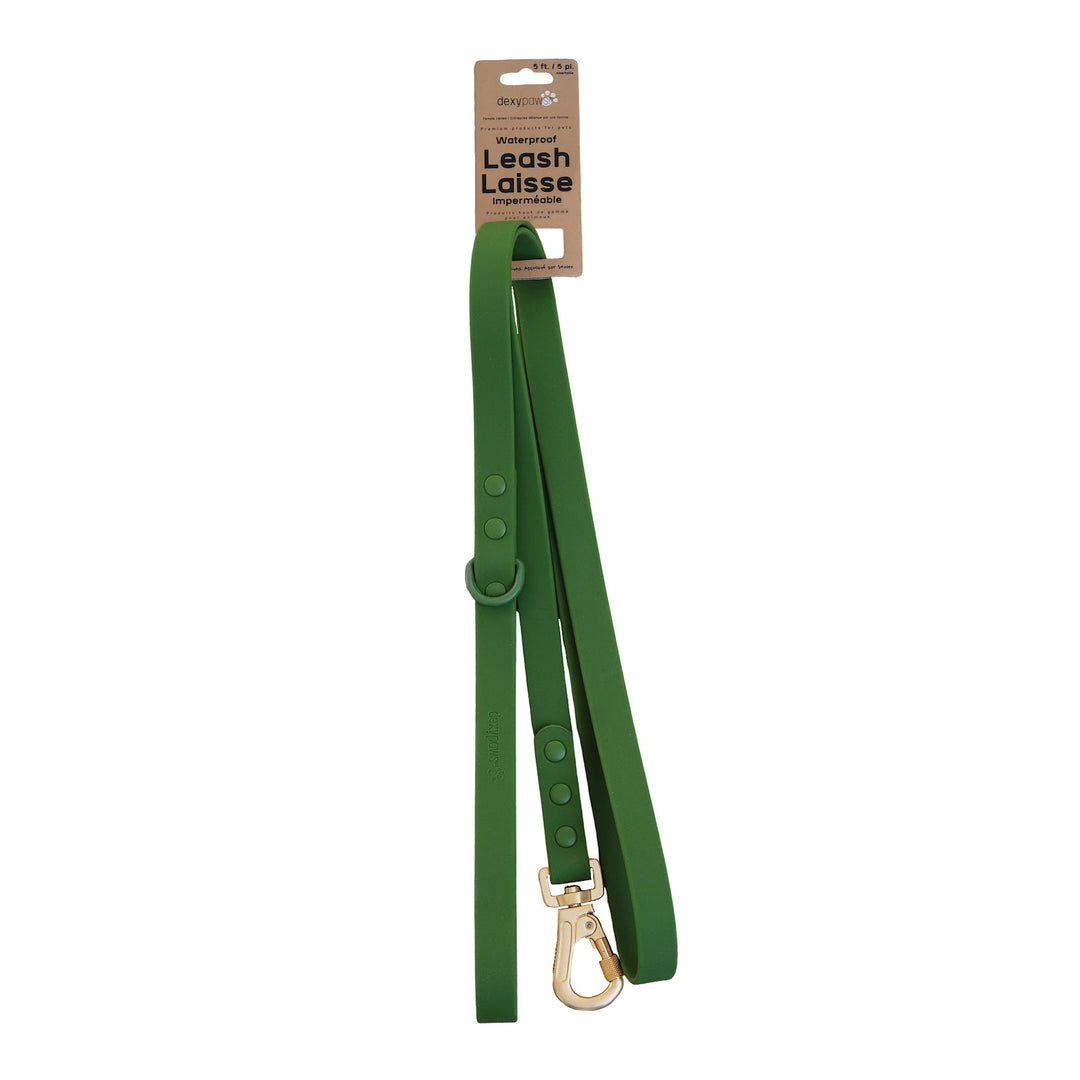 DEXYPAWS Laisse Imperméable Vert Camouflage 6'