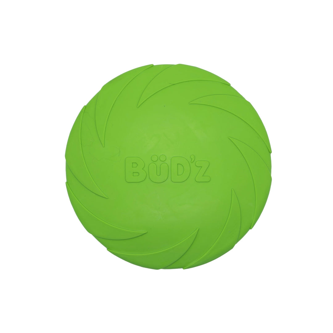 BUD'Z Jouet Chien Disque Volant Vert 9"