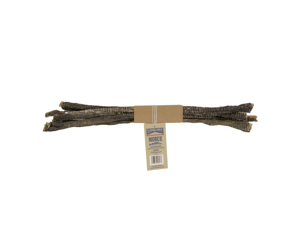 LAND & SEA Gâteries Chien Peaux de Morue 12" x5