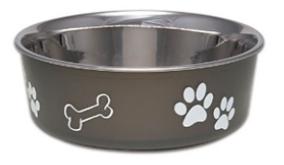 LOVING PETS BELLA Chien Bol Espresso M