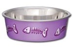 Voir l’image dans la galerie, LOVING PETS BELLA Chat Bol Lilas &amp; Poisson XS
