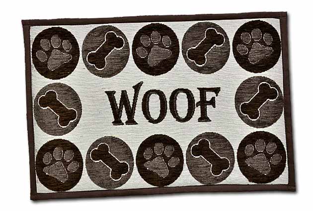 LOVING PETS BELLA Chien Tapis Woof Brun