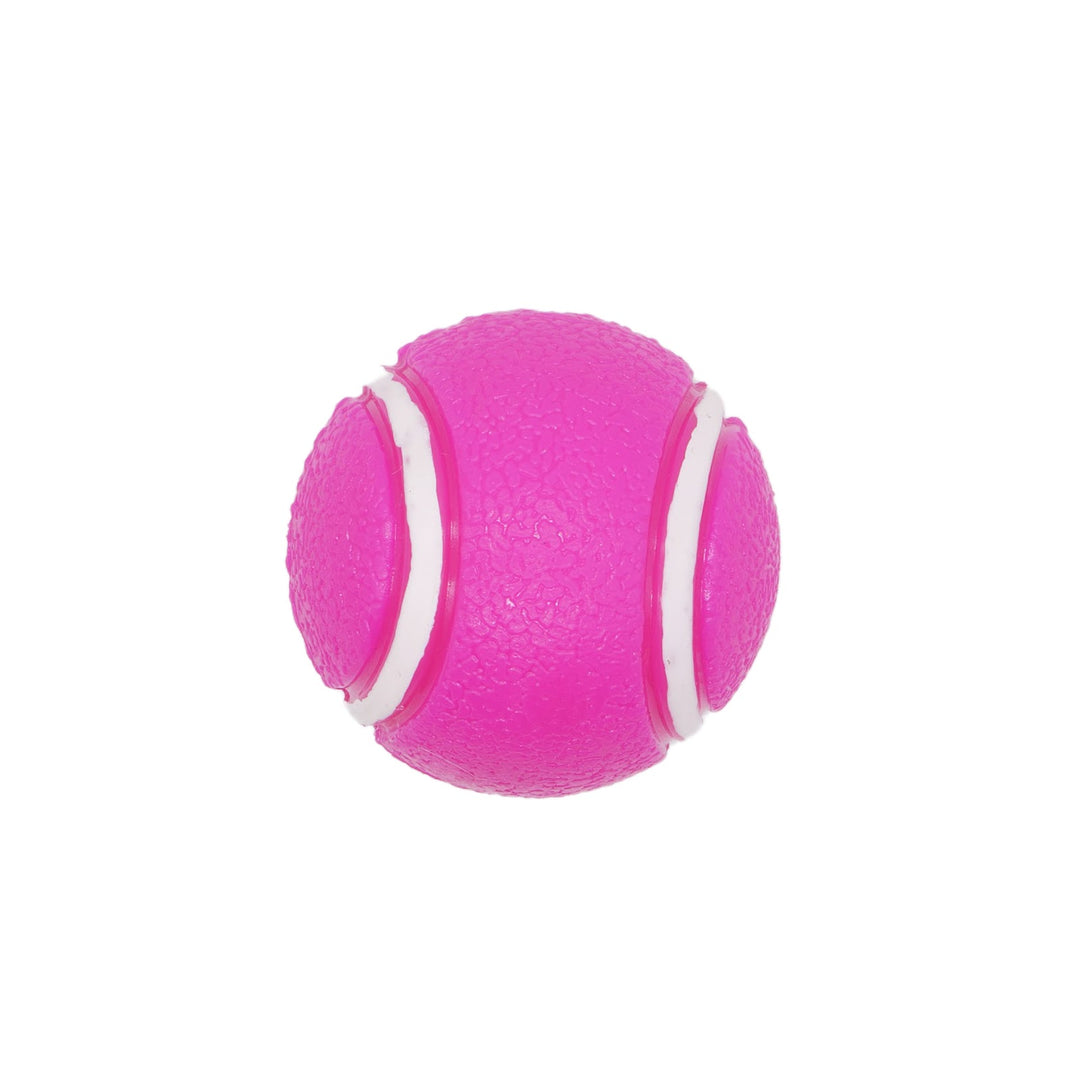 BUD'Z Jouet Chien Balle de Tennis Rose 7cm