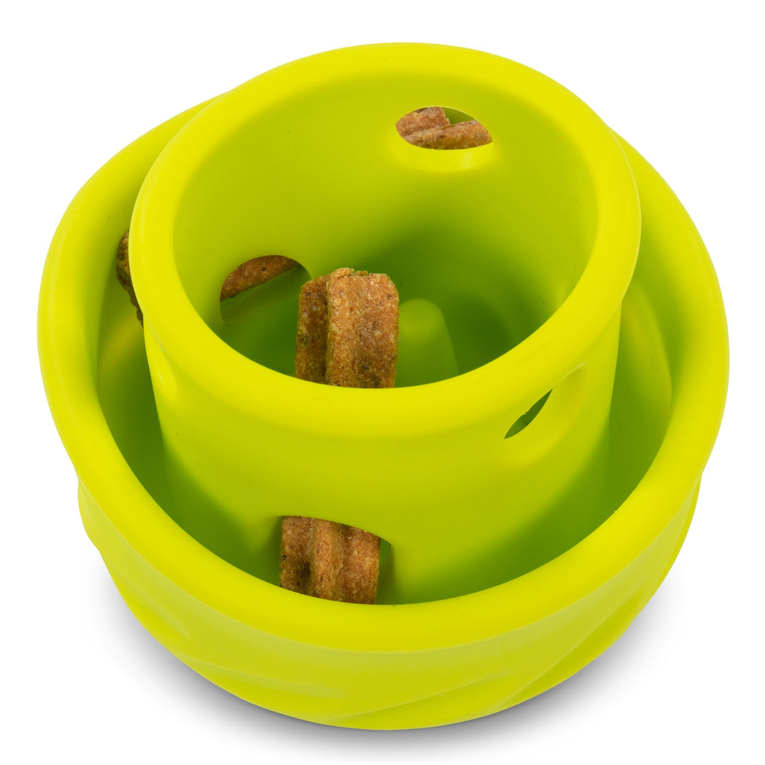 MESSY MUTTS Jouet Puzzle N' Play Champignon 4" Vert