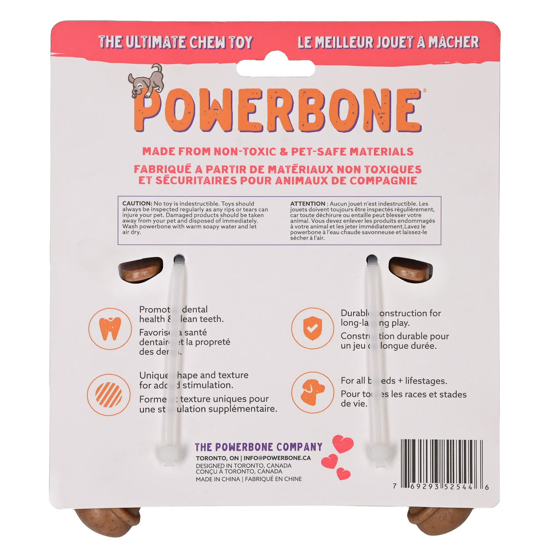 POWERBONE Jouet Chien Manette de Jeux Vidéo 5"