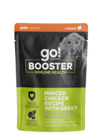 Voir l’image dans la galerie, GO! BOOSTER Chien Immunitaire, Poulet Haché avec Sauce 79g
