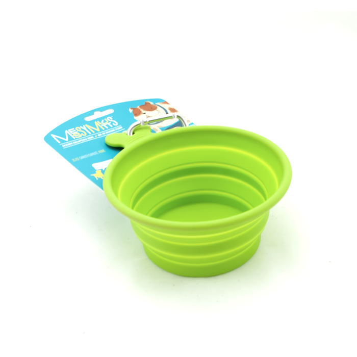 MESSY MUTTS Bol Rétractable 3T L Vert