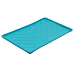 Voir l’image dans la galerie, MESSY MUTTS Tapis Travers de Métal Bleu S
