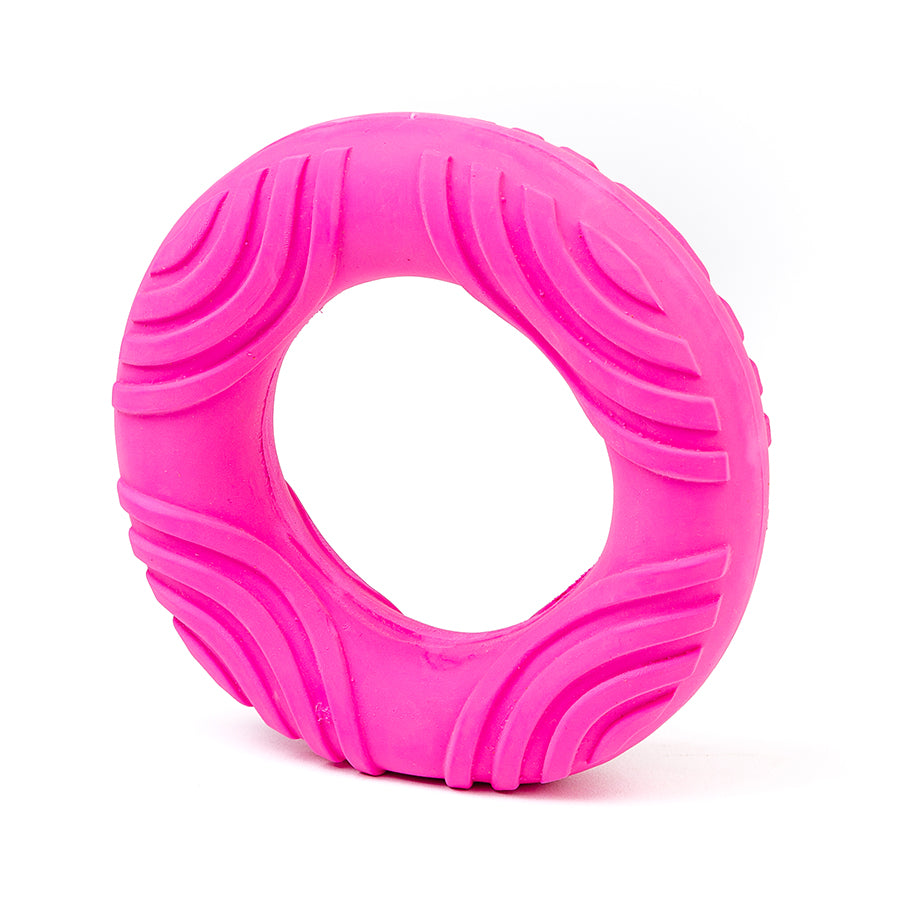 BUD'Z Jouet Chien Anneau Squeaker 5.3" Mauve