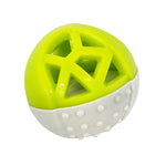 Voir l’image dans la galerie, MESSY MUTTS Jouet Catch N&#39; Squeak Balle Grise &amp; Verte
