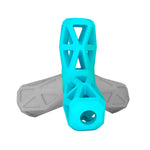 Voir l’image dans la galerie, MESSY MUTTS Jouet Flex N&#39; Stuff 5&quot; Gris &amp; Bleu
