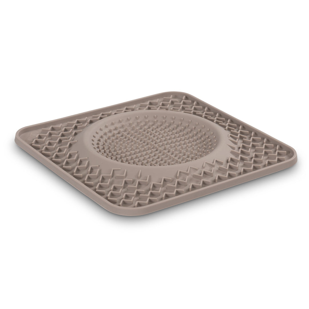 MESSY MUTTS Tapis Alimenation Théra & Bol Gris L